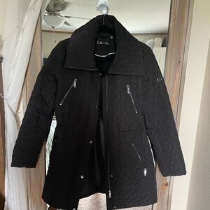 Calvin Klein quilted coat